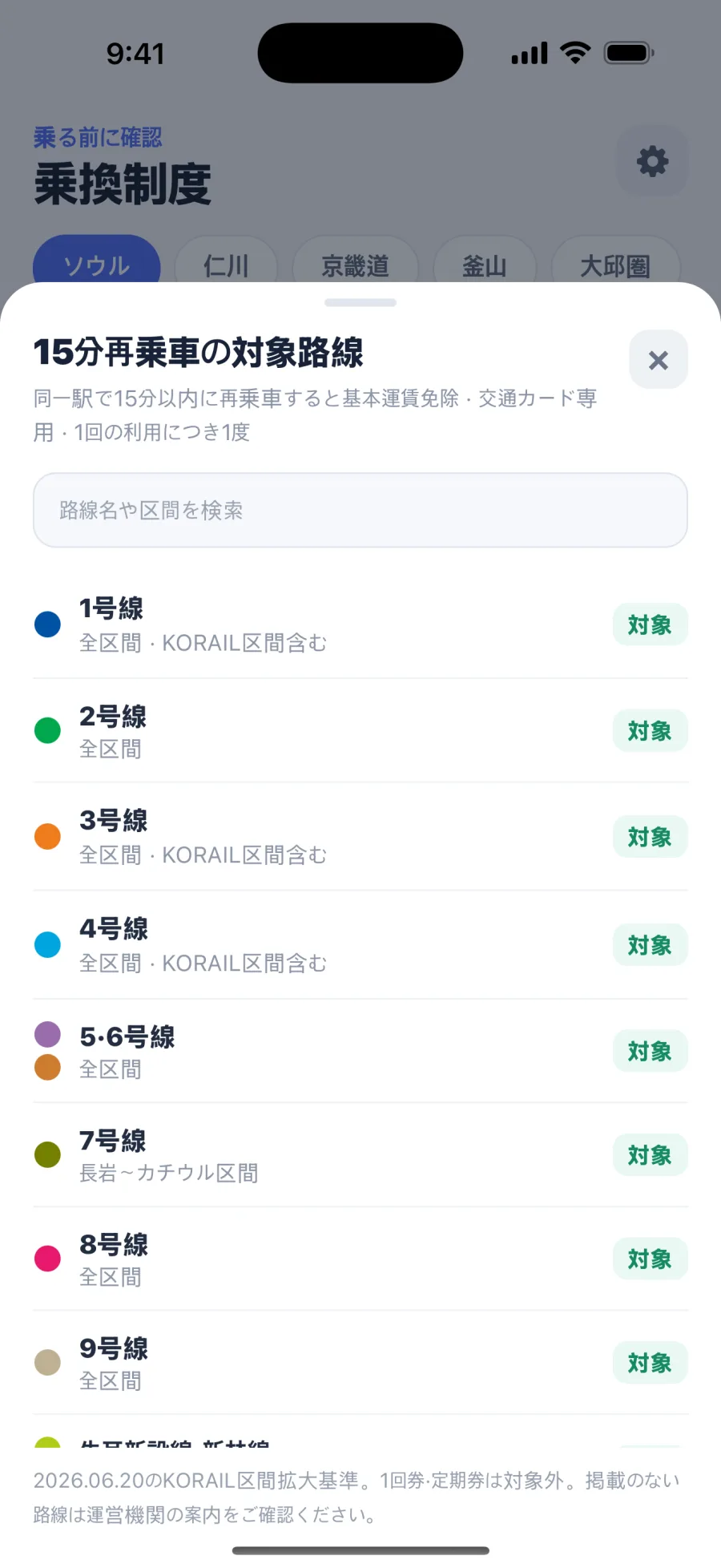 同駅再乗車